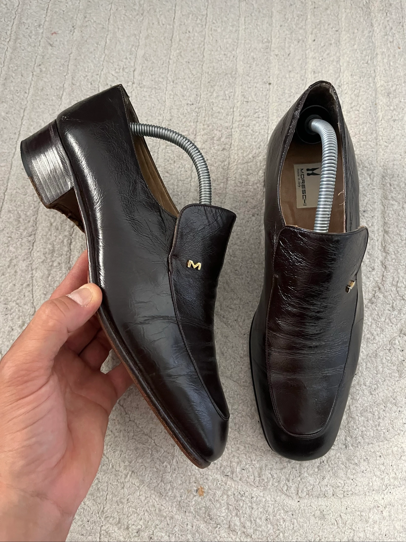 Chaussures Moreschi  Marron Foncé Taille 42,5